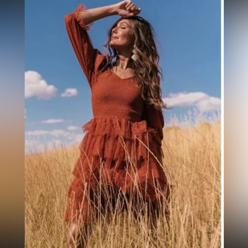 Jessakae Maisy Dress In Potter’s Clay